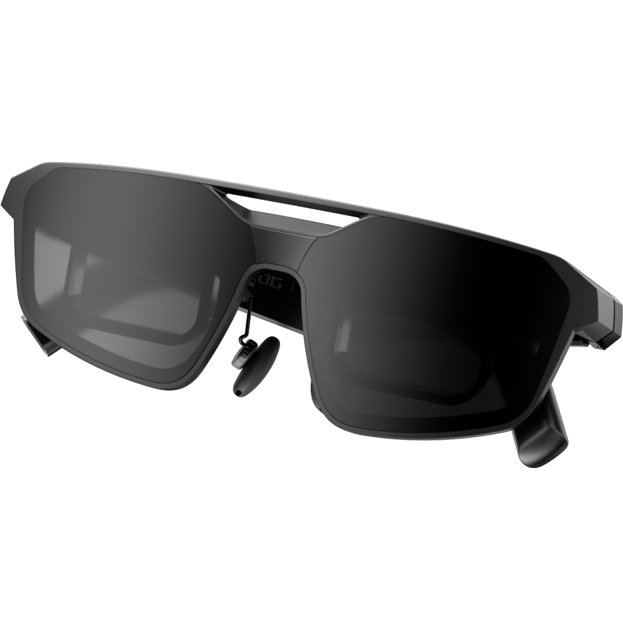 A large main feature product image of ASUS ROG XREAL R1 240Hz 0.01ms Micro OLED Gaming Glasses