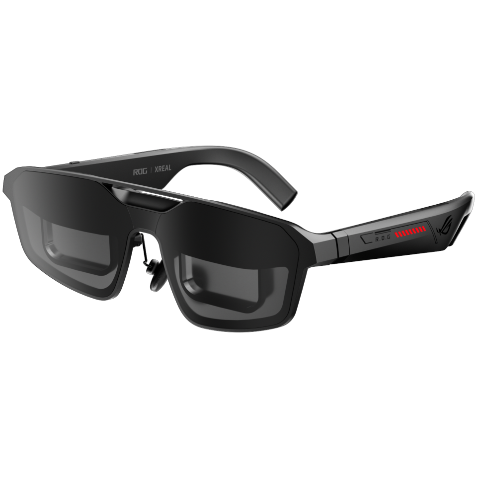 A large main feature product image of ASUS ROG XREAL R1 240Hz 0.01ms Micro OLED Gaming Glasses