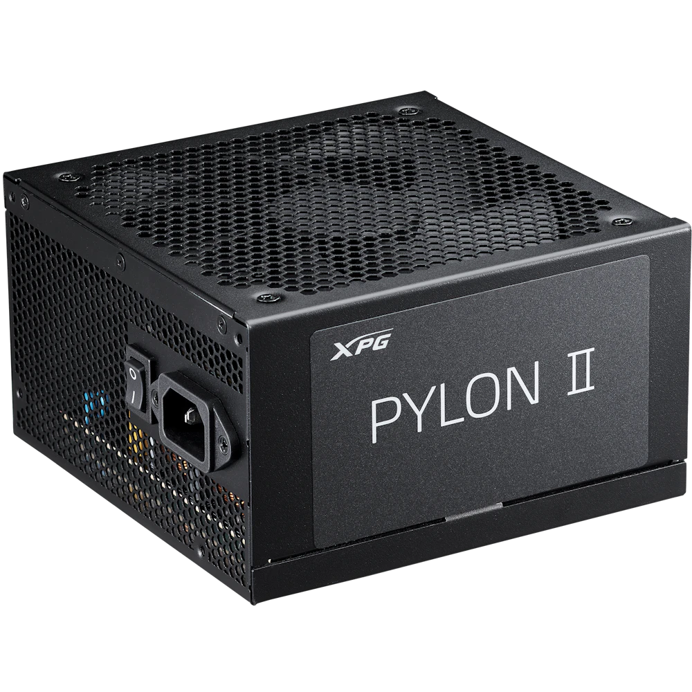 A large main feature product image of ADATA XPG Pylon II 650W Bronze ATX 3.1 PSU