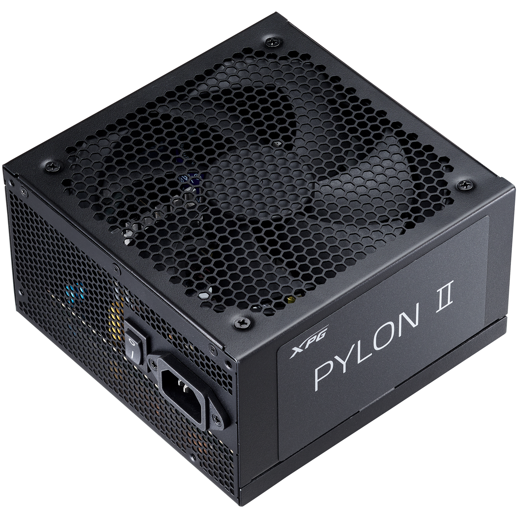 A large main feature product image of ADATA XPG Pylon II 650W Bronze ATX 3.1 PSU