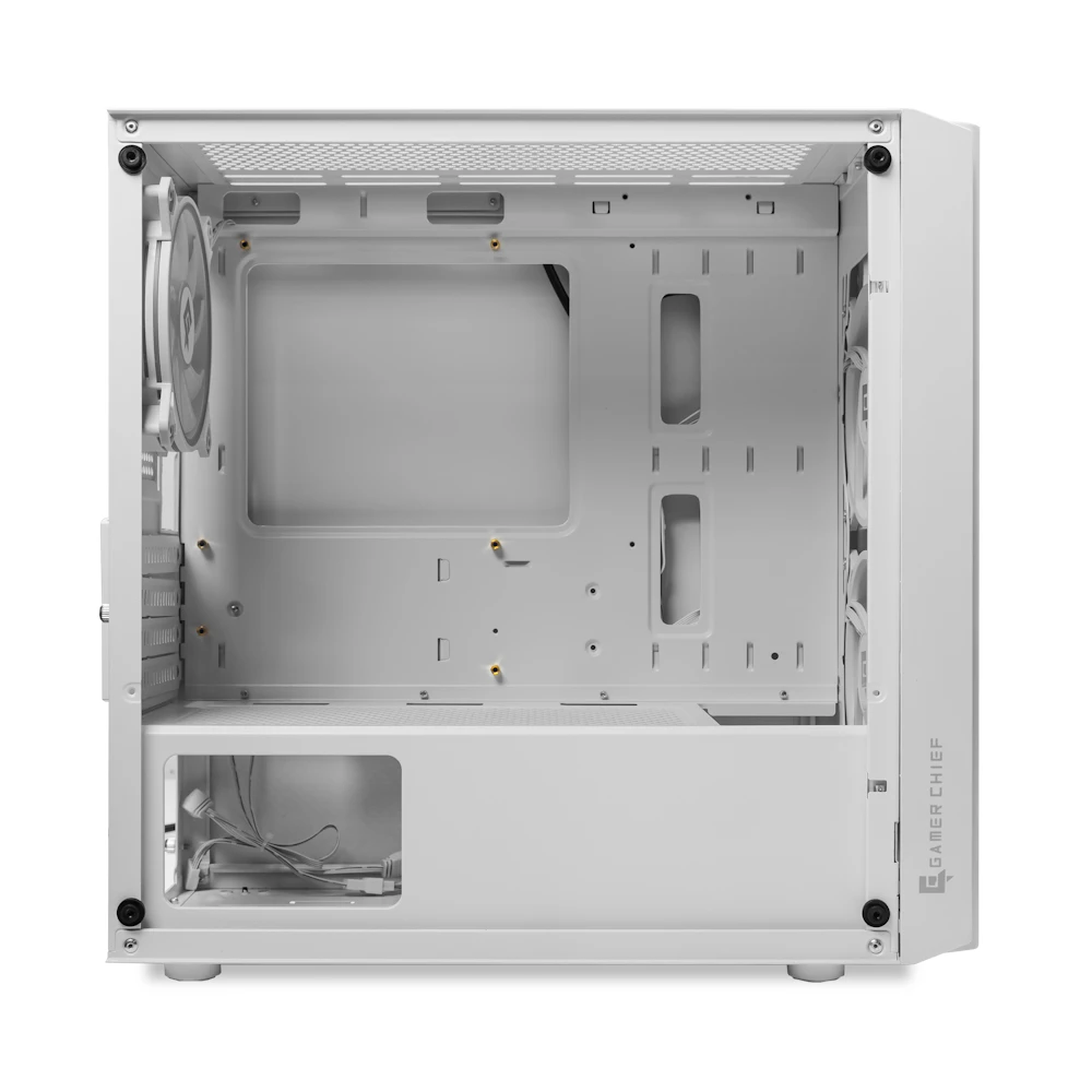 A large main feature product image of EX-DEMO GamerChief Mesh G40 - White