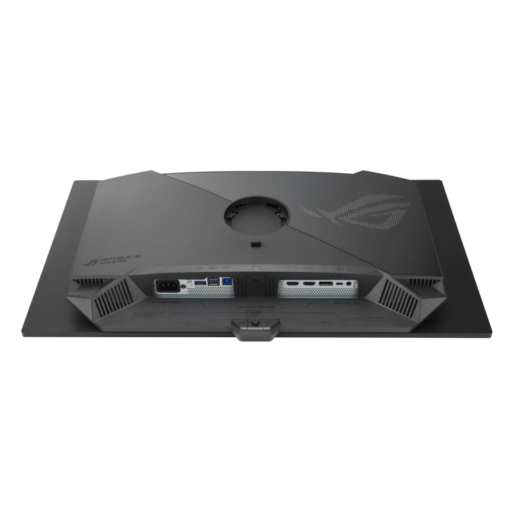 A large main feature product image of EX-DEMO ASUS ROG Strix OLED XG27ACDNG - 27" 1440p 360Hz 0.03ms Gaming Monitor