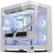 A product image of PLE Arctic RTX 5070 Ti Prebuilt Ready To Go Gaming PC