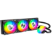 A product image of EX-DEMO Montech HyperFlow ARGB 360mm AIO Liquid CPU Cooler (Black)