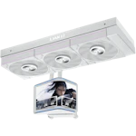 A small tile product image of Lian Li HydroShift II OLED Curved 360P28 - 360mm AIO Liquid CPU Cooler (White)