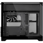 A small tile product image of Lian Li O11 Vision-M Micro Tower Case (Black)