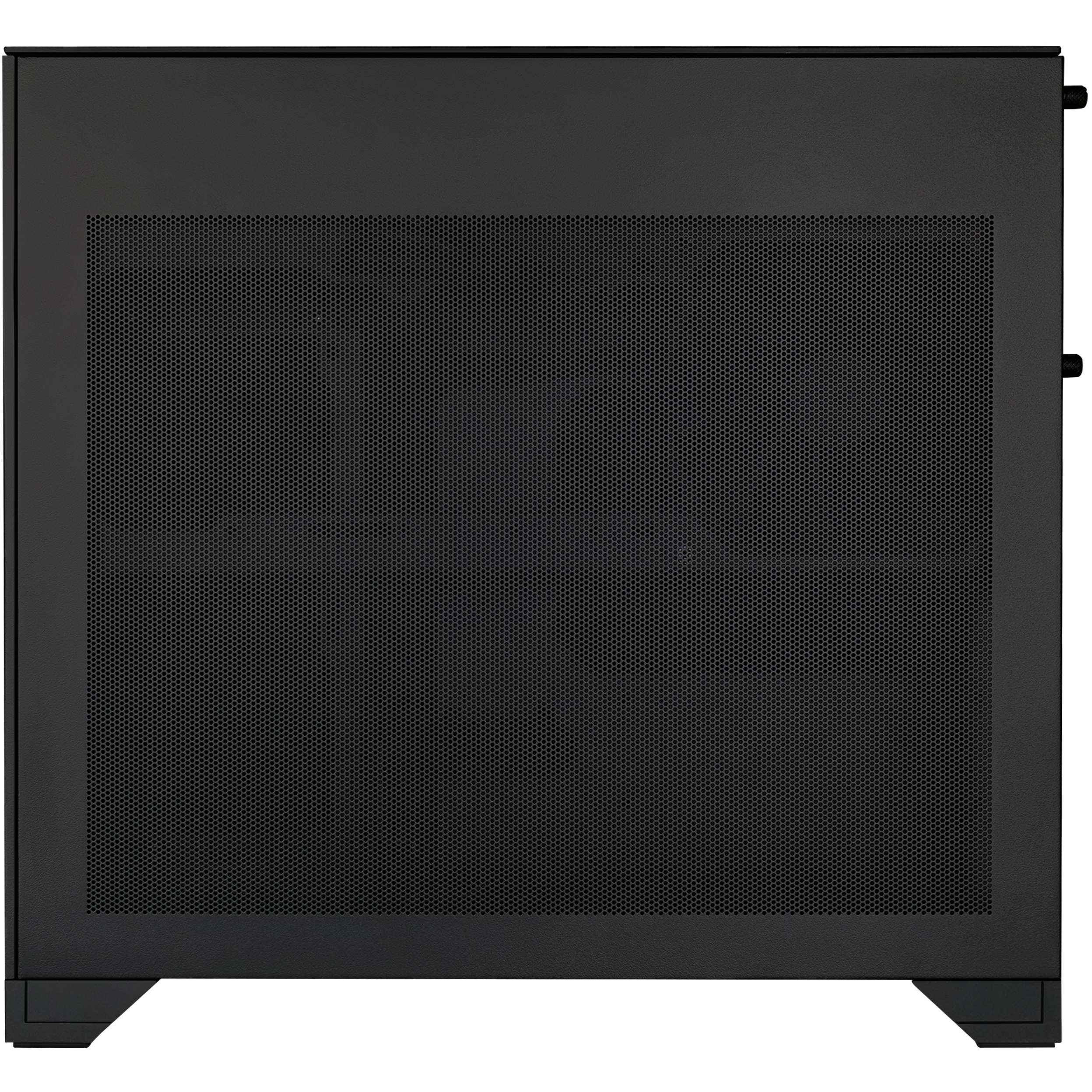 A large main feature product image of Lian Li O11 Vision-M Micro Tower Case (Black)