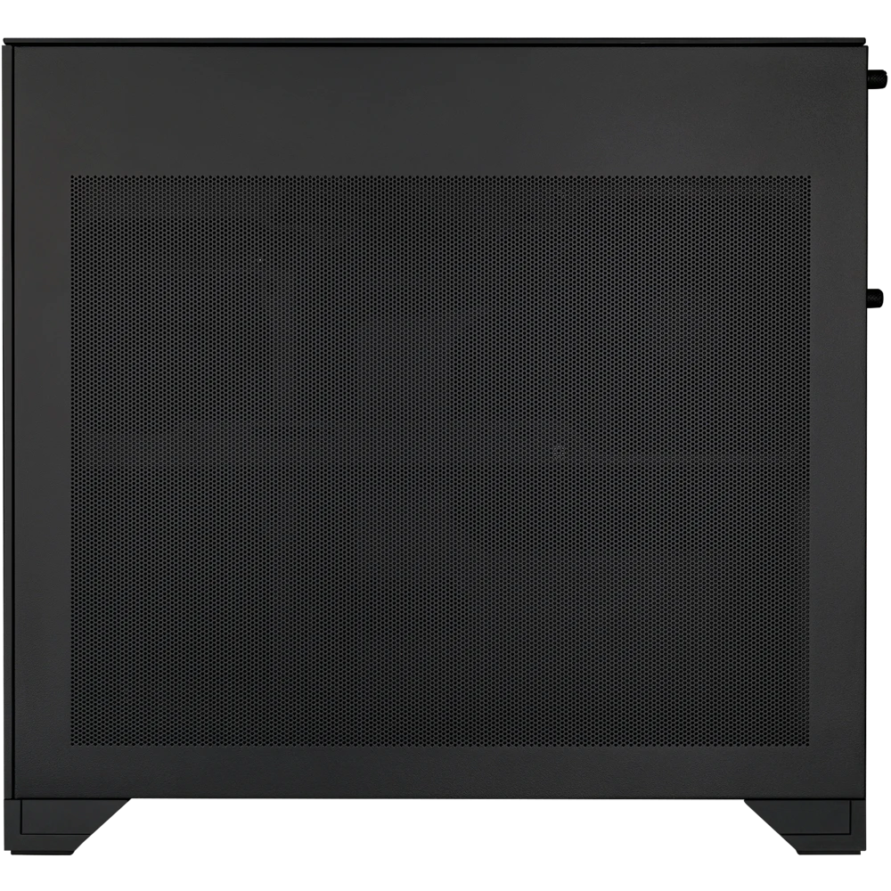 A large main feature product image of Lian Li O11 Vision-M Micro Tower Case (Black)