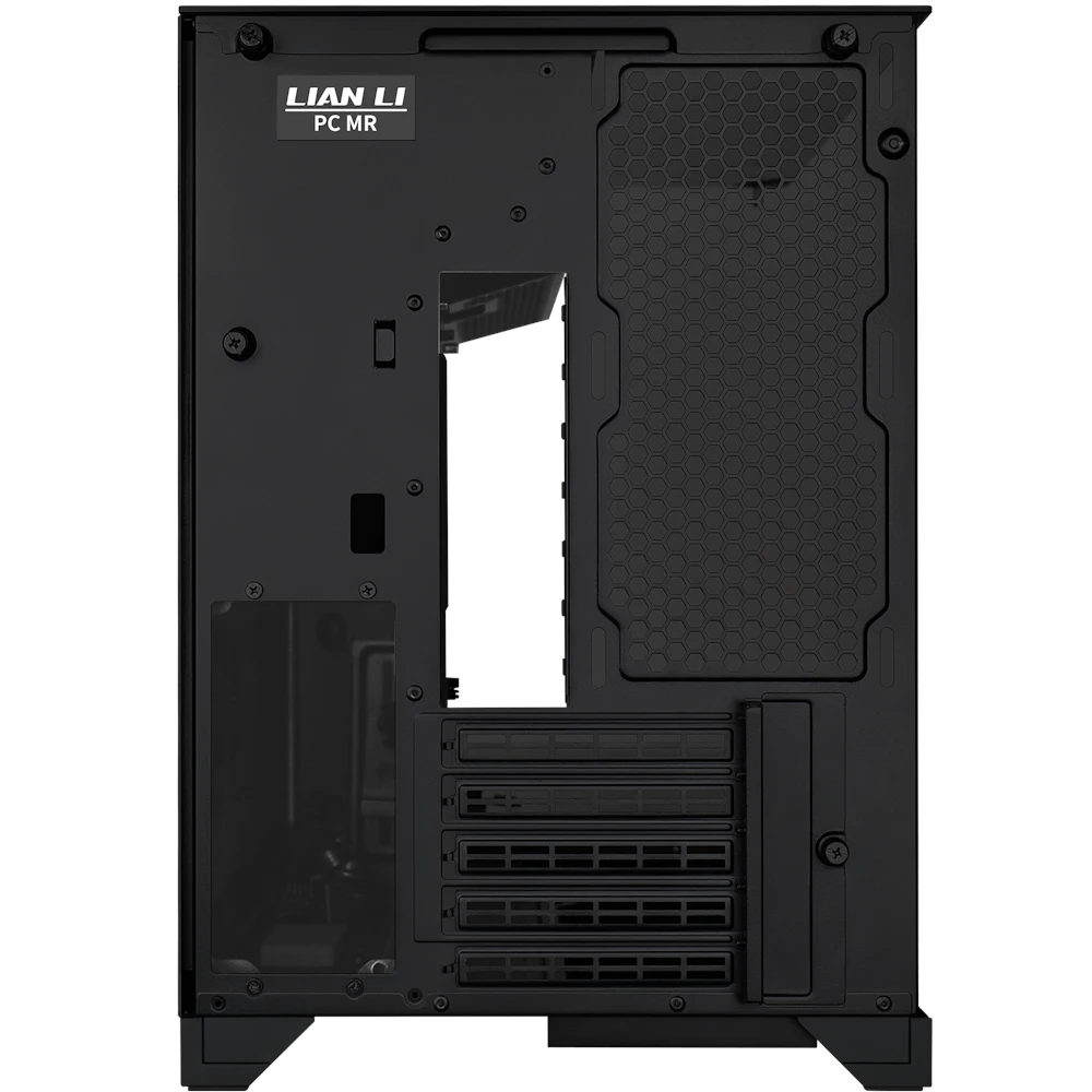 A large main feature product image of Lian Li O11 Vision-M Micro Tower Case (Black)