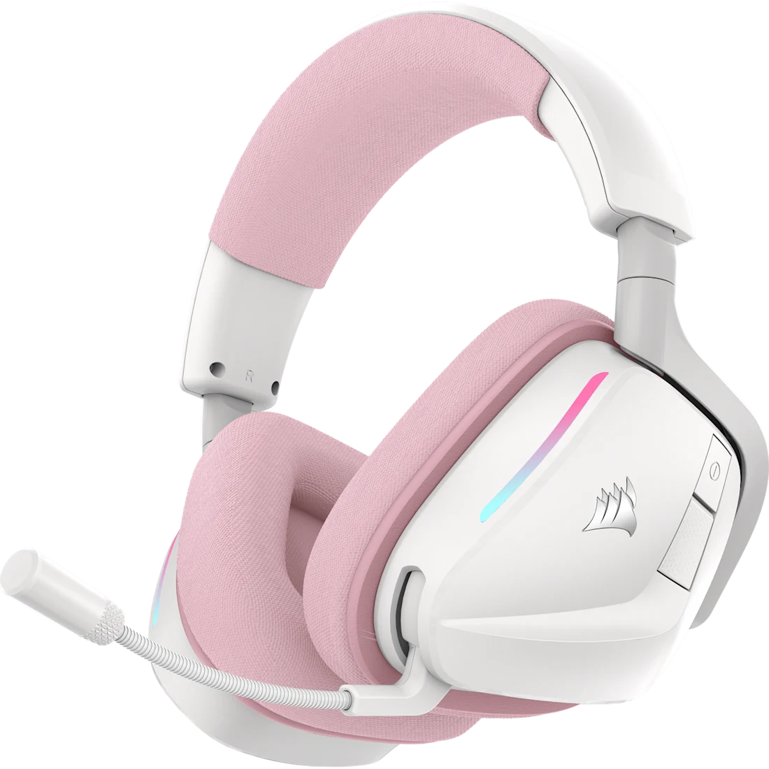 A large main feature product image of Corsair VOID WIRELESS v2 Gaming Headset (Pink)