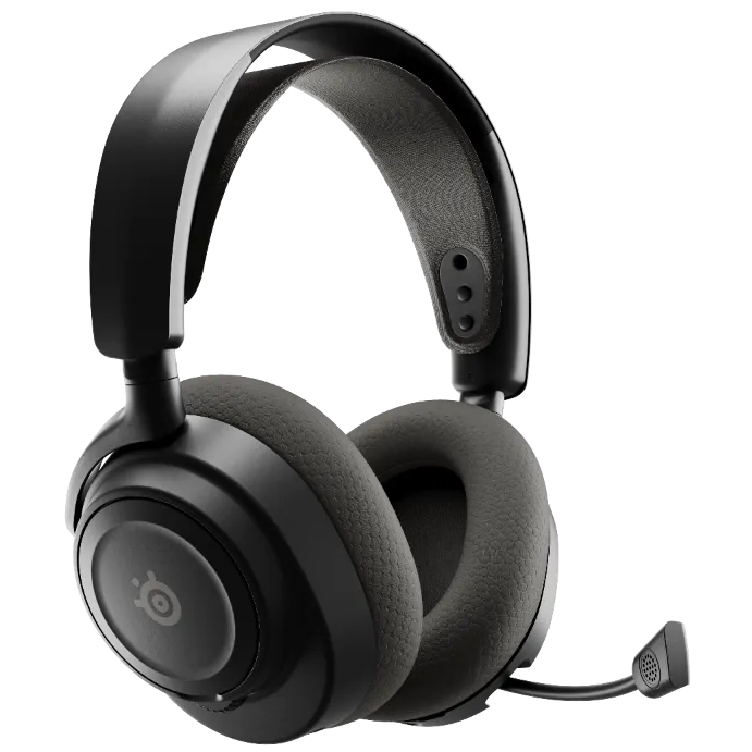 A large main feature product image of SteelSeries Arctis Nova 7 Gen 2 - Wireless Gaming Headset - Black
