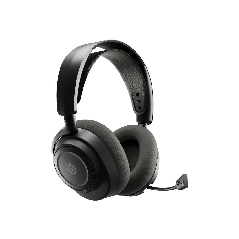 A large main feature product image of SteelSeries Arctis Nova 7 Gen 2 - Wireless Gaming Headset - Black