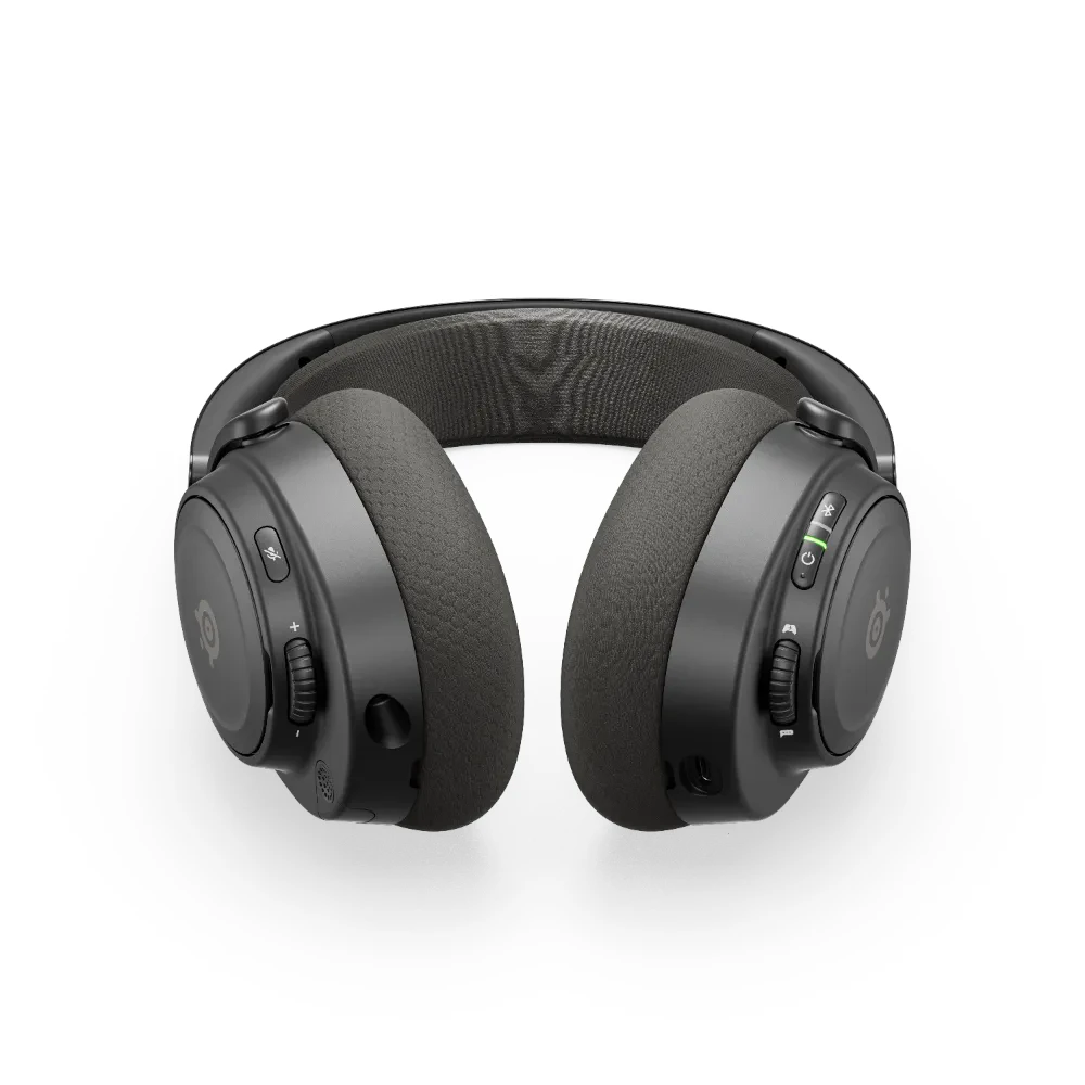 A large main feature product image of SteelSeries Arctis Nova 7 Gen 2 - Wireless Gaming Headset - Black
