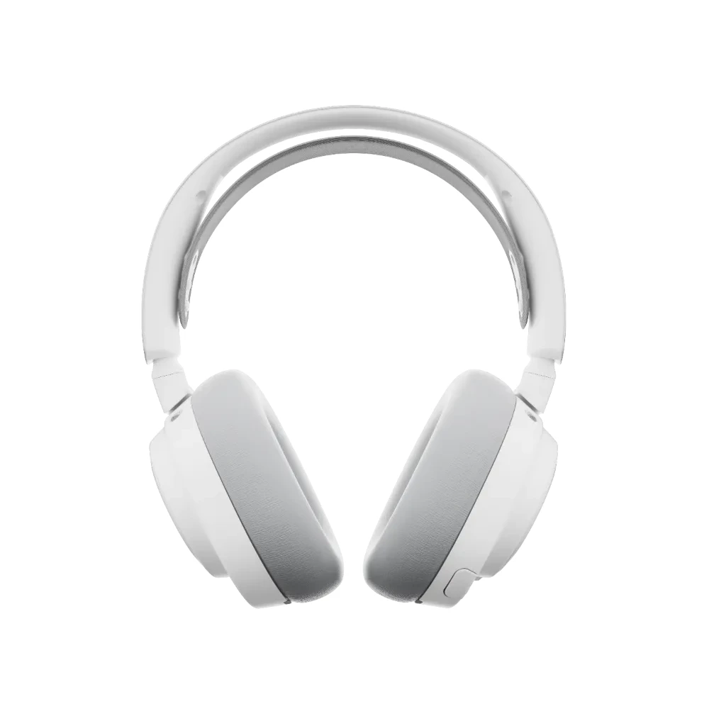 A large main feature product image of SteelSeries Arctis Nova Pro Omni - Wireless Gaming Headset - White