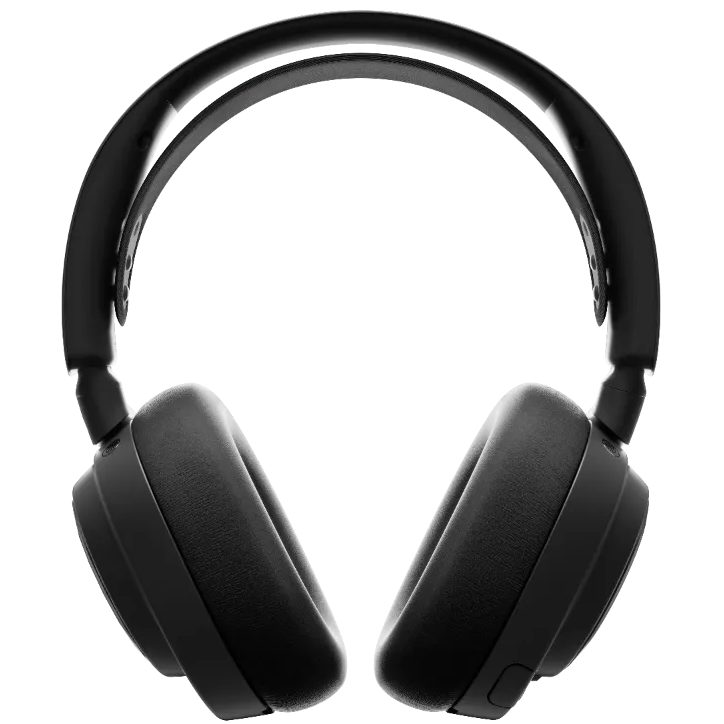 A large main feature product image of SteelSeries Arctis Nova Pro Omni - Wireless Gaming Headset - Black