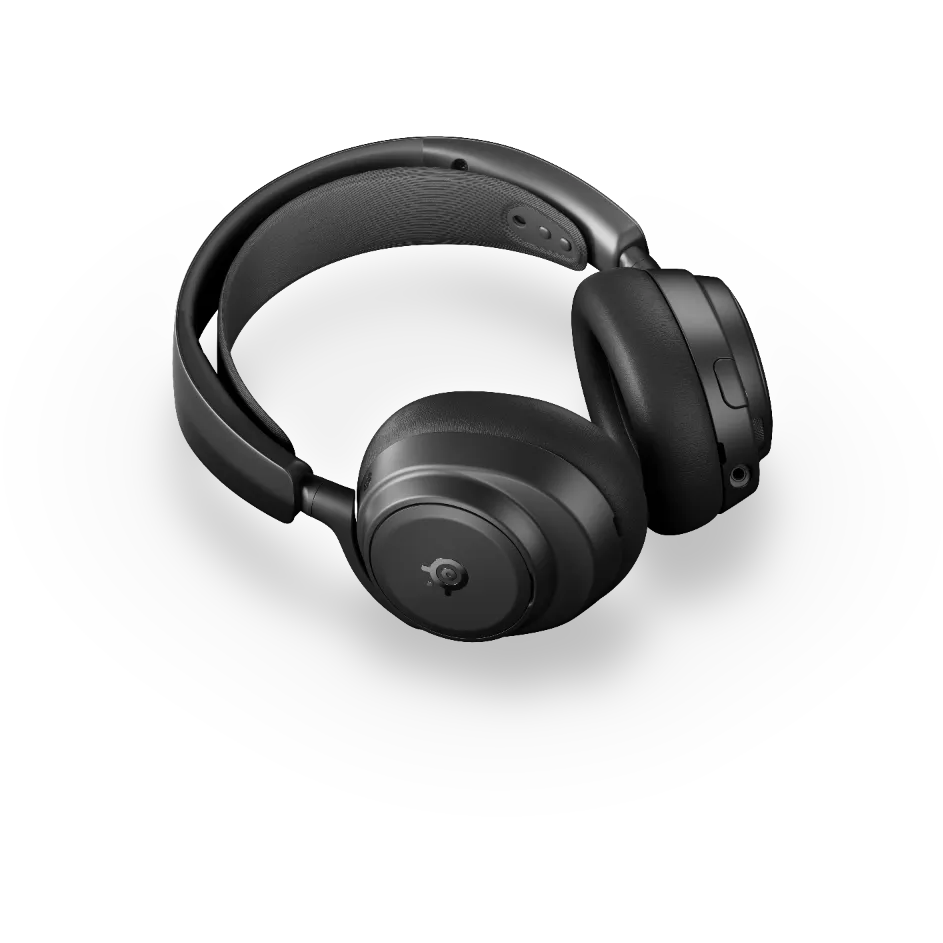 A large main feature product image of SteelSeries Arctis Nova Pro Omni - Wireless Gaming Headset - Black