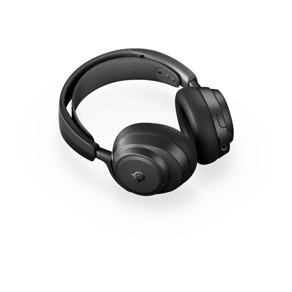 A large main feature product image of SteelSeries Arctis Nova Pro Omni - Wireless Gaming Headset - Black