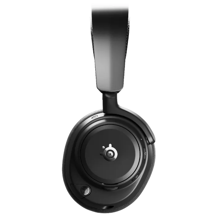 A large main feature product image of SteelSeries Arctis Nova Pro Omni - Wireless Gaming Headset - Black