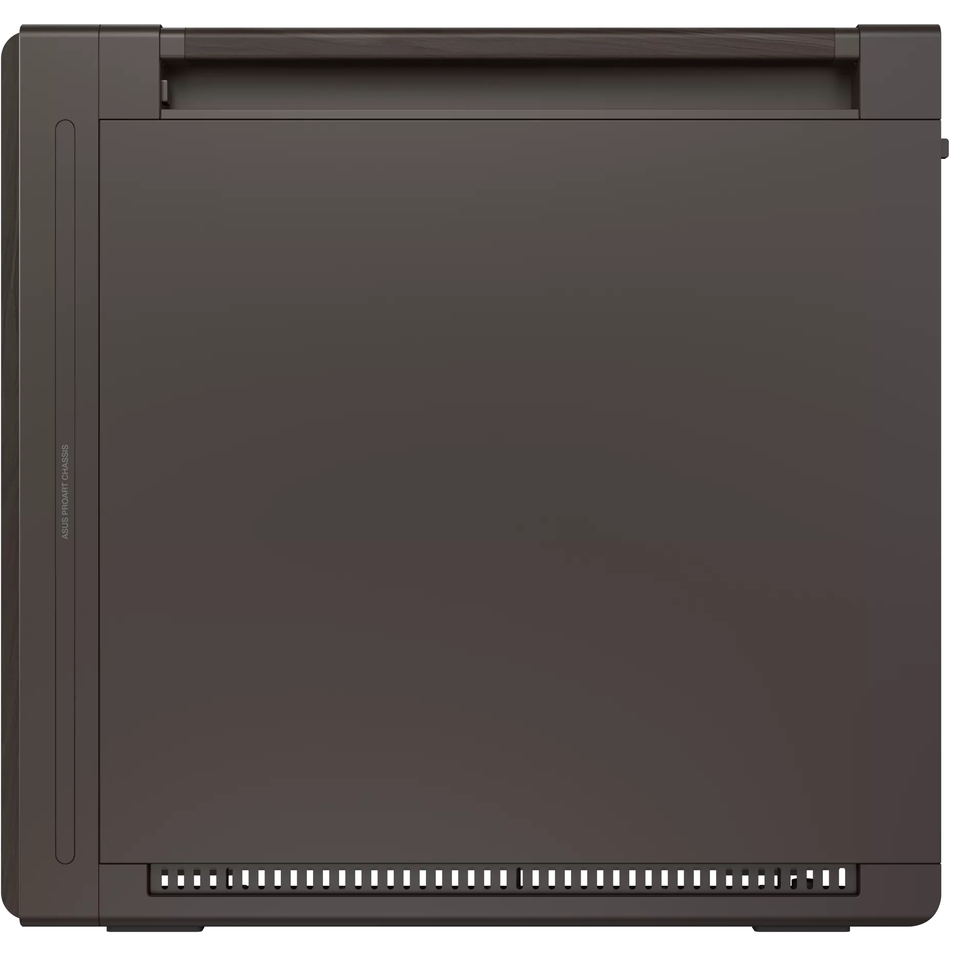 A large main feature product image of ASUS ProArt PA602 Wood Edition Mid Tower Case - Retro Brown