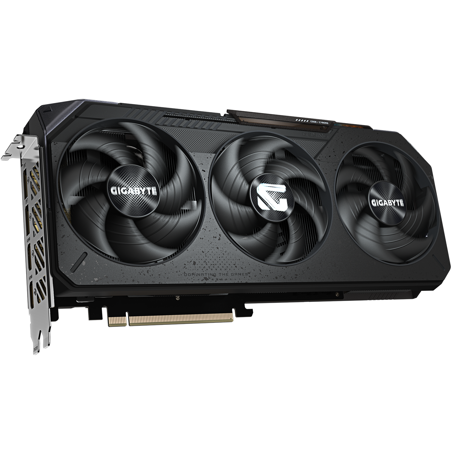 A large main feature product image of Gigabyte Radeon RX 9070 GRE Gaming OC 12GB GDDR6