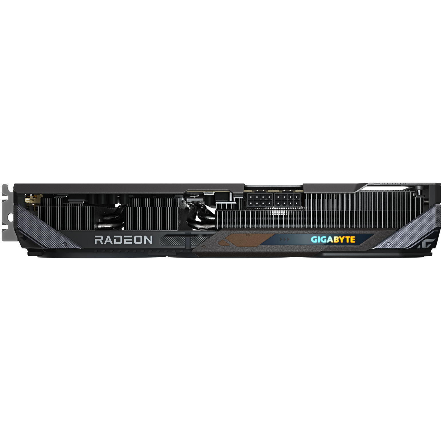 A large main feature product image of Gigabyte Radeon RX 9070 GRE Gaming OC 12GB GDDR6