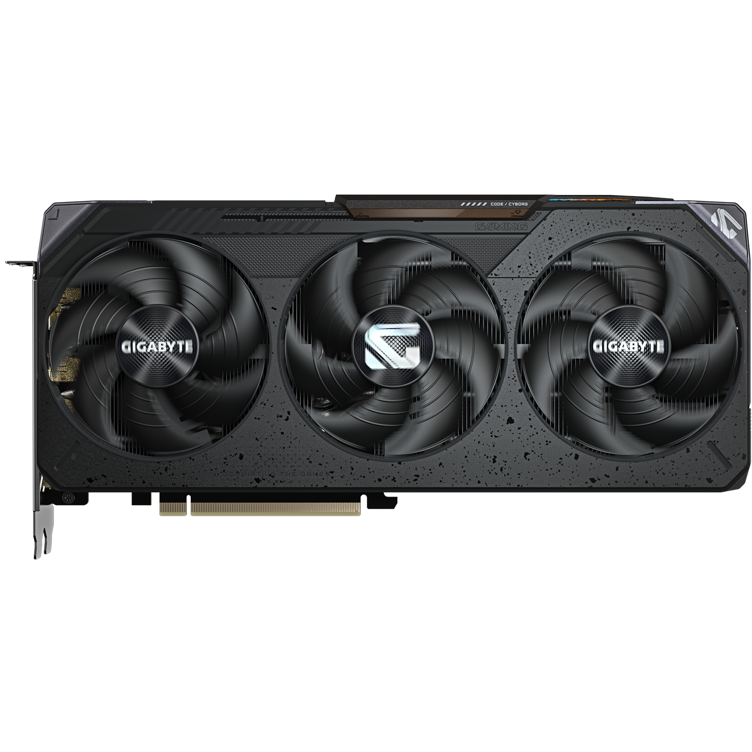 A large main feature product image of Gigabyte Radeon RX 9070 GRE Gaming OC 12GB GDDR6