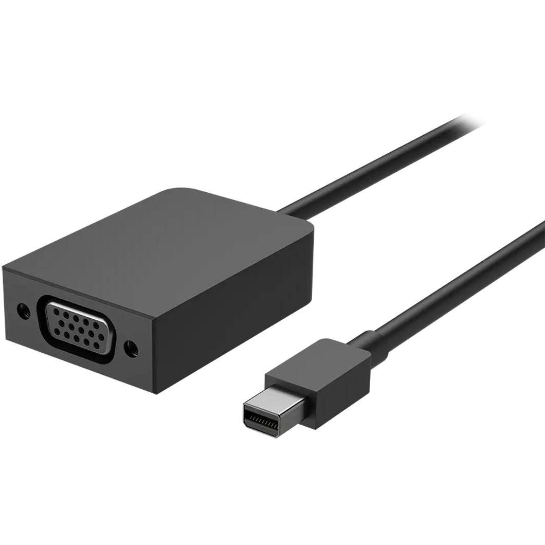 A large main feature product image of Microsoft Surface Mini DisplayPort to VGA Adapter