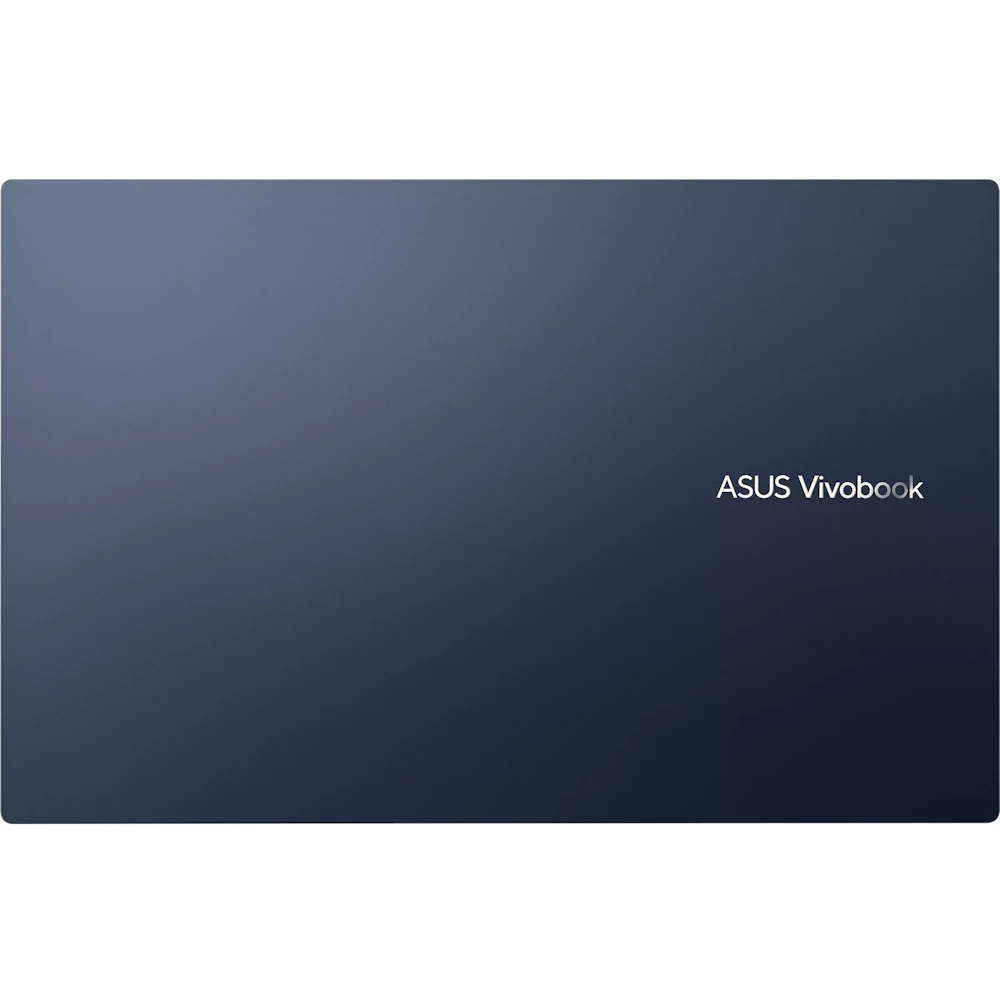 A large main feature product image of ASUS Vivobook 15 (M1502) - 15.6" Ryzen 5 150, 8GB/512GB - Win 11 Notebook (Quiet Blue)