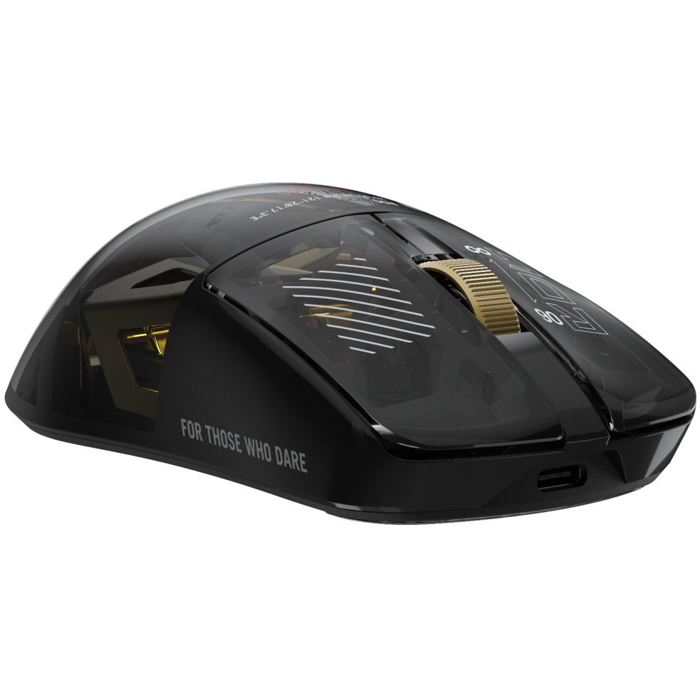A large main feature product image of ASUS ROG Harpe II Extreme 82g Gaming Mouse - Edition 20