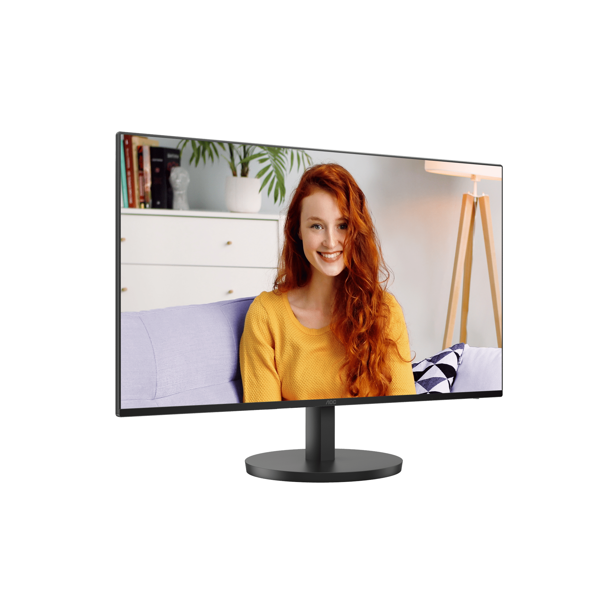 A large main feature product image of EX-DEMO AOC 24B3CA3 - 24" 1080p 120Hz IPS USB-C Monitor
