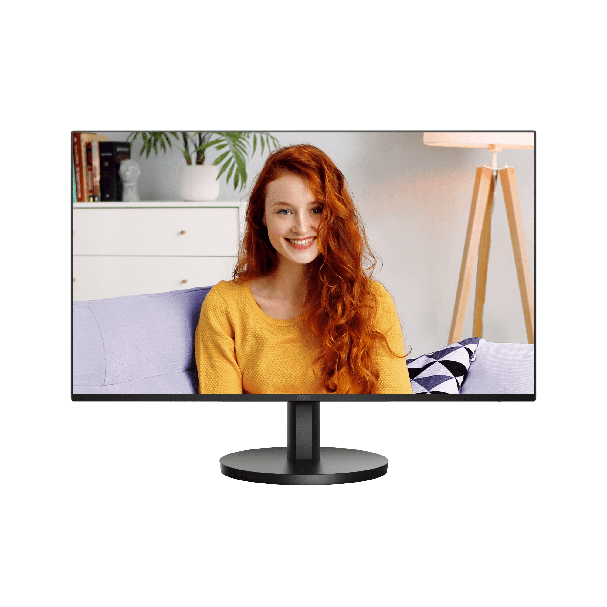 A large main feature product image of EX-DEMO AOC 24B3CA3 - 24" 1080p 120Hz IPS USB-C Monitor