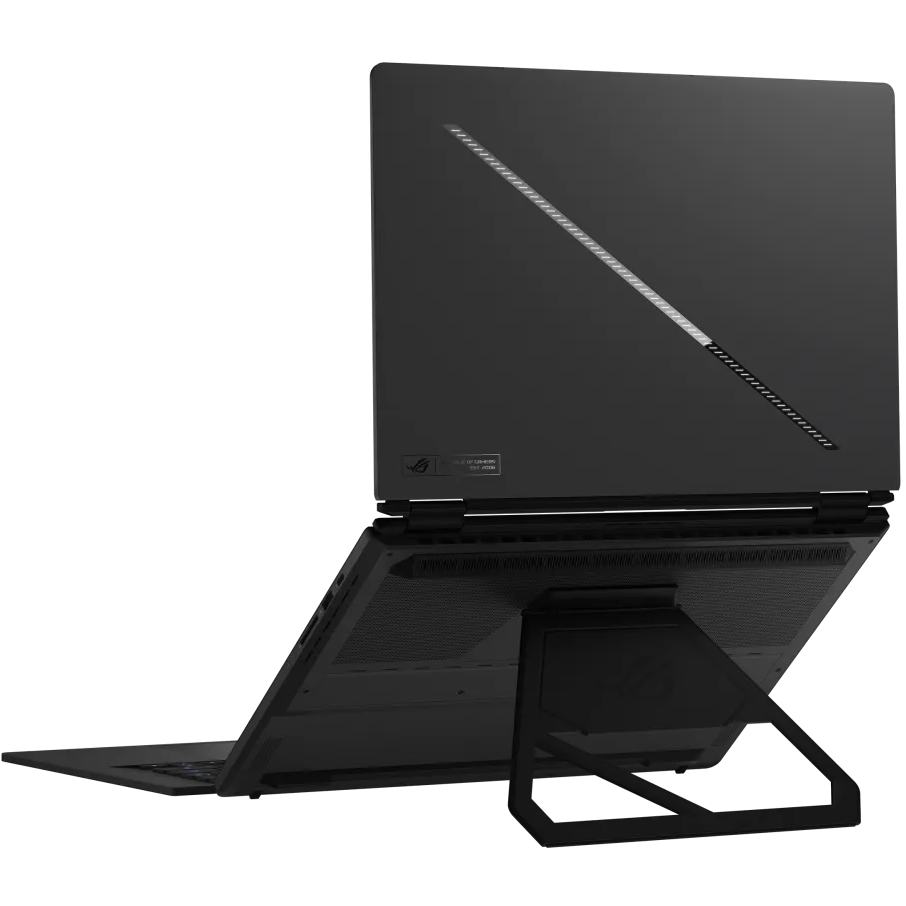 A large main feature product image of ASUS ROG Zephyus Duo (GX651) - Dual 16" 3K OLED 120Hz Touch, Ultra 9 386H, RTX 5070 Ti, 32GB/1TB - Win 11 Gaming Notebook