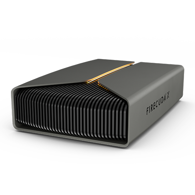 A large main feature product image of Seagate Firecuda X Vault USB-C External Hard Drive - 20TB