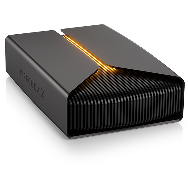 A large main feature product image of Seagate Firecuda X Vault USB-C External Hard Drive - 20TB