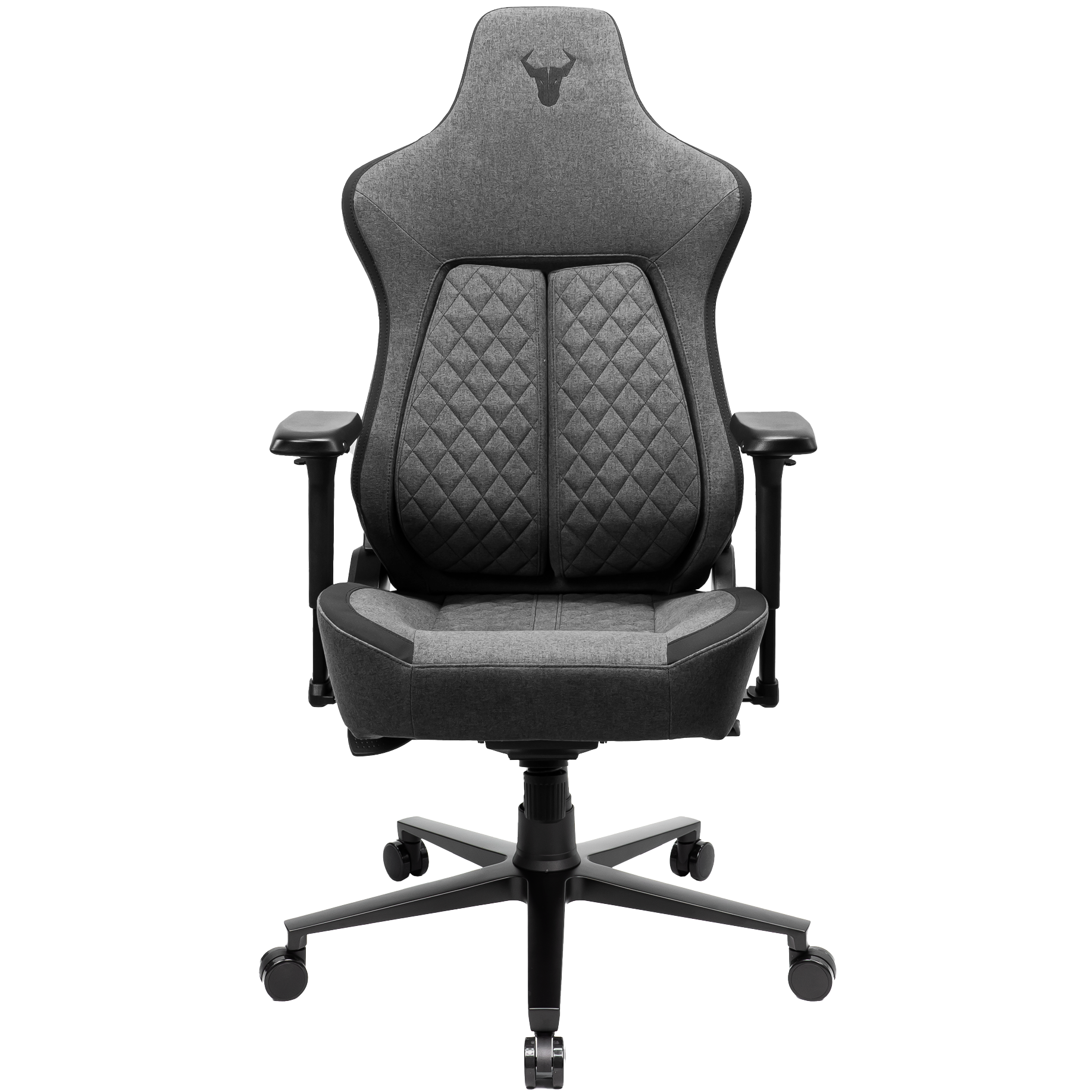 A large main feature product image of BattleBull Crosshair XL+ Gaming Chair - Dark Grey Weave