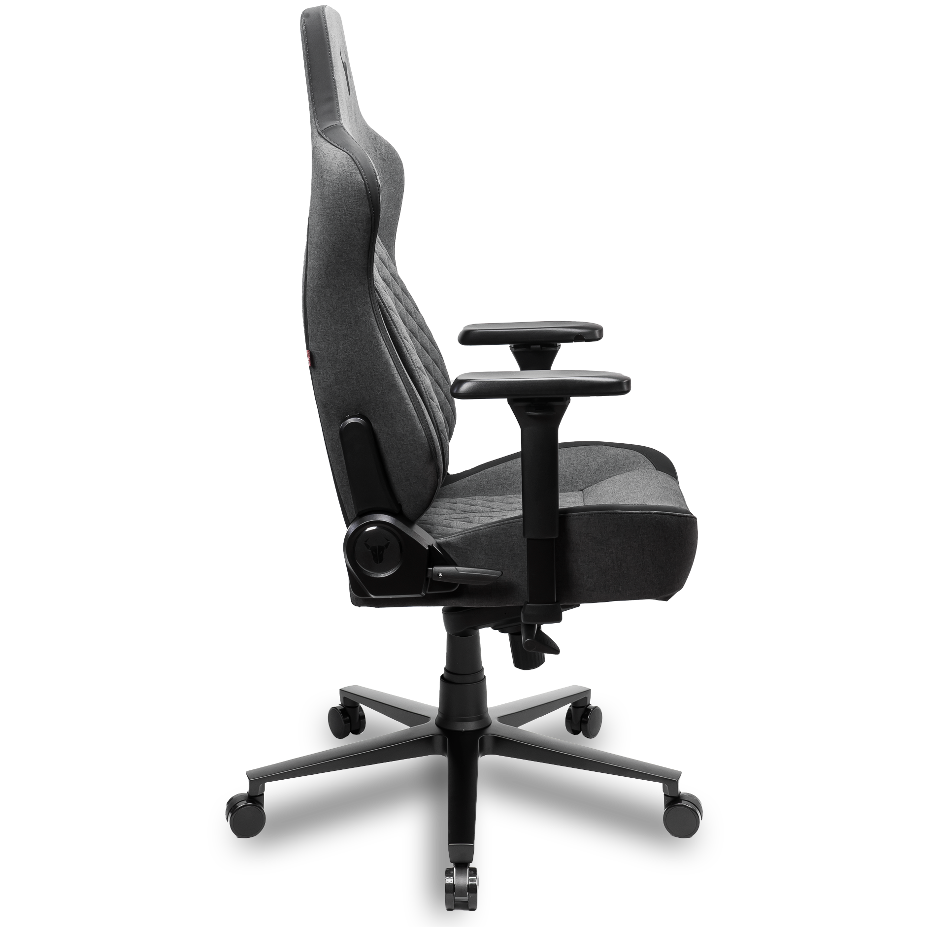 A large main feature product image of BattleBull Crosshair XL+ Gaming Chair - Dark Grey Weave
