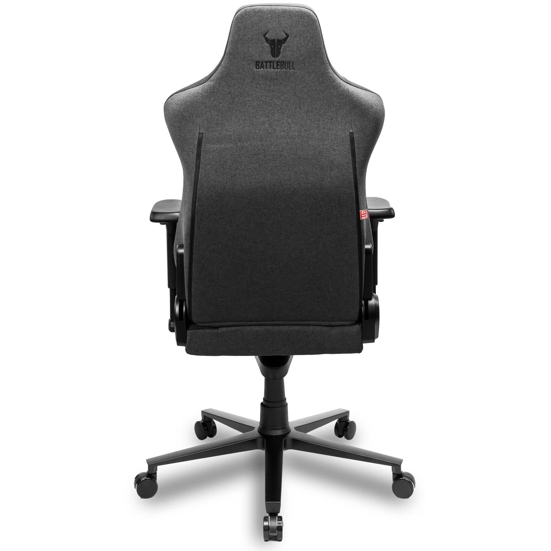 A large main feature product image of BattleBull Crosshair XL+ Gaming Chair - Dark Grey Weave