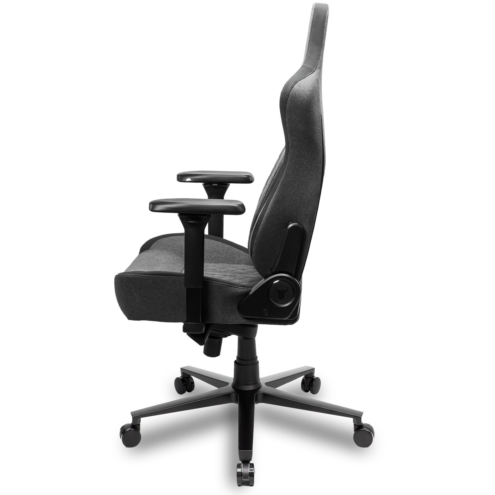 A large main feature product image of BattleBull Crosshair XL+ Gaming Chair - Dark Grey Weave