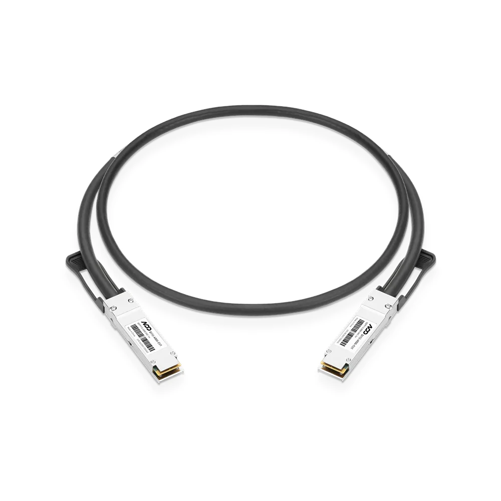 A large main feature product image of NVIDIA QSFP112 Passive DAC Cable for DGX Spark Stacking