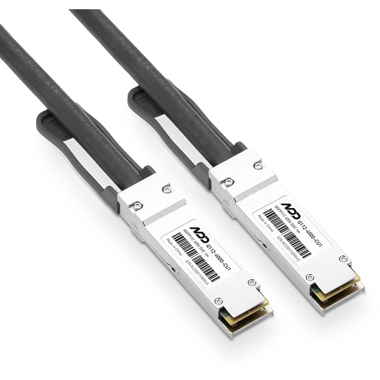 A large main feature product image of NVIDIA QSFP112 Passive DAC Cable for DGX Spark Stacking