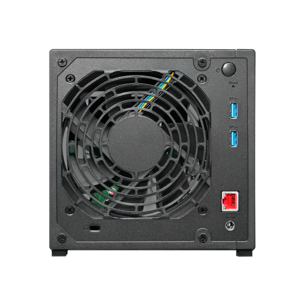 A large main feature product image of Asustor DRIVESTORE 4 Gen2 4 Bay NAS - 1.7GHz Quad-Core, 1GB RAM, 2.5GbE