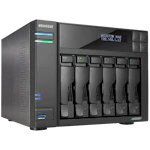 A small tile product image of Asustor Lockerstor 6 Gen2 6 Bay NAS - 2.0GHz Quad-Core, 8GB RAM, 2x 2.5GbE
