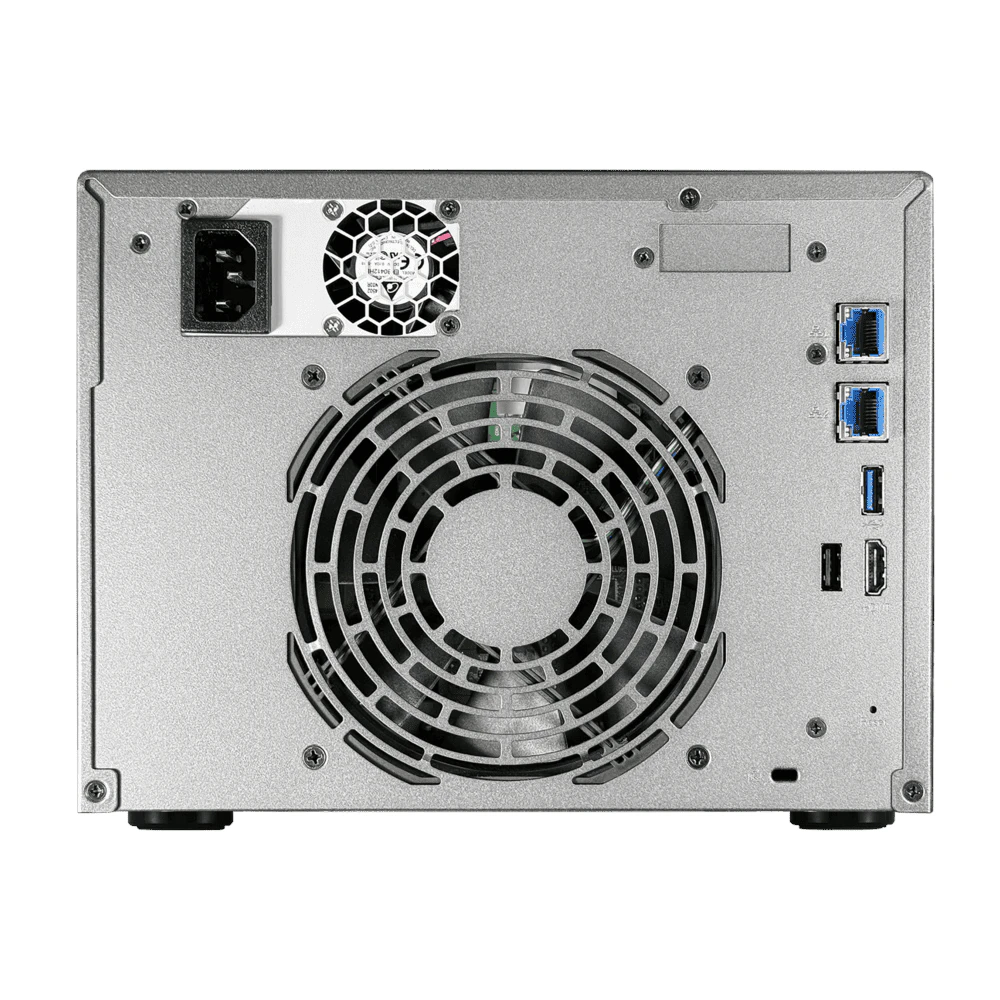 A large main feature product image of Asustor Lockerstor 6 Gen2 6 Bay NAS - 2.0GHz Quad-Core, 8GB RAM, 2x 2.5GbE
