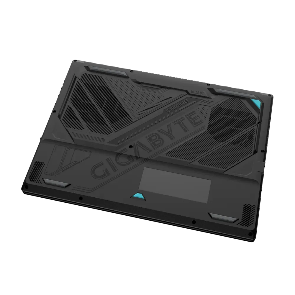 A large main feature product image of Gigabyte GAMING A16 (5VH) - 16" 165Hz, Ryzen 7 170, RTX 5060, 16GB/512GB - Win 11 Notebook