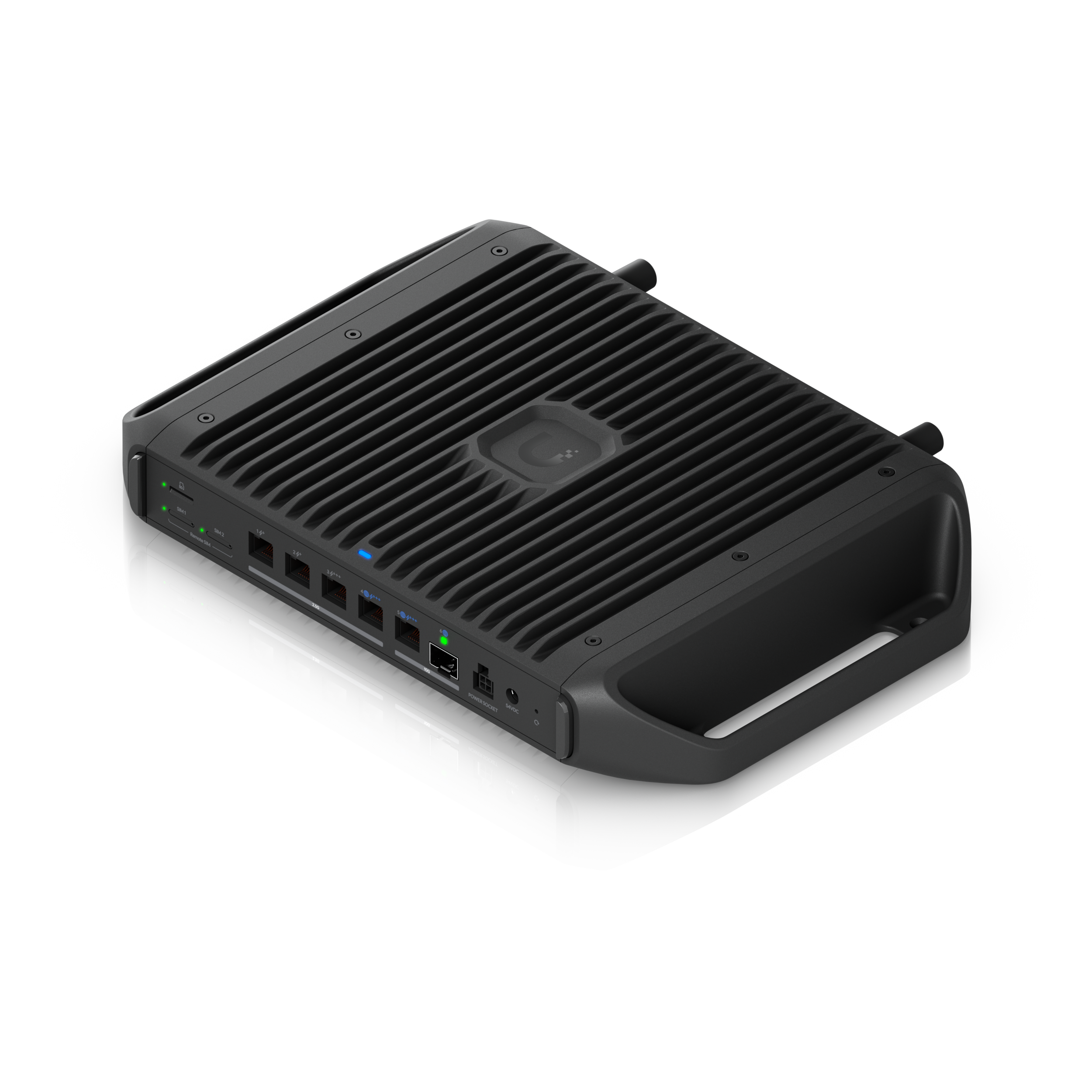 A large main feature product image of Ubiquiti UniFi Cloud Gateway Industrial
