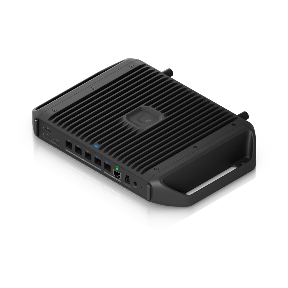 A large main feature product image of Ubiquiti UniFi Cloud Gateway Industrial