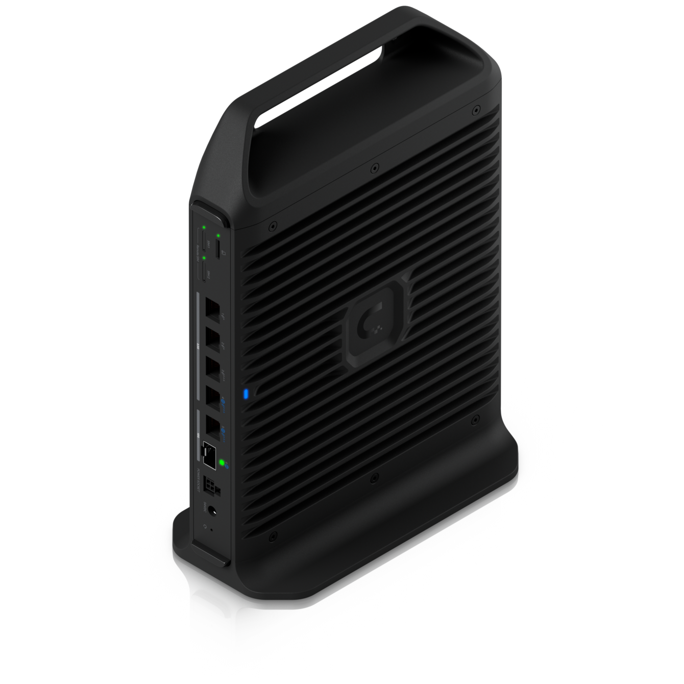 A large main feature product image of Ubiquiti UniFi Cloud Gateway Industrial