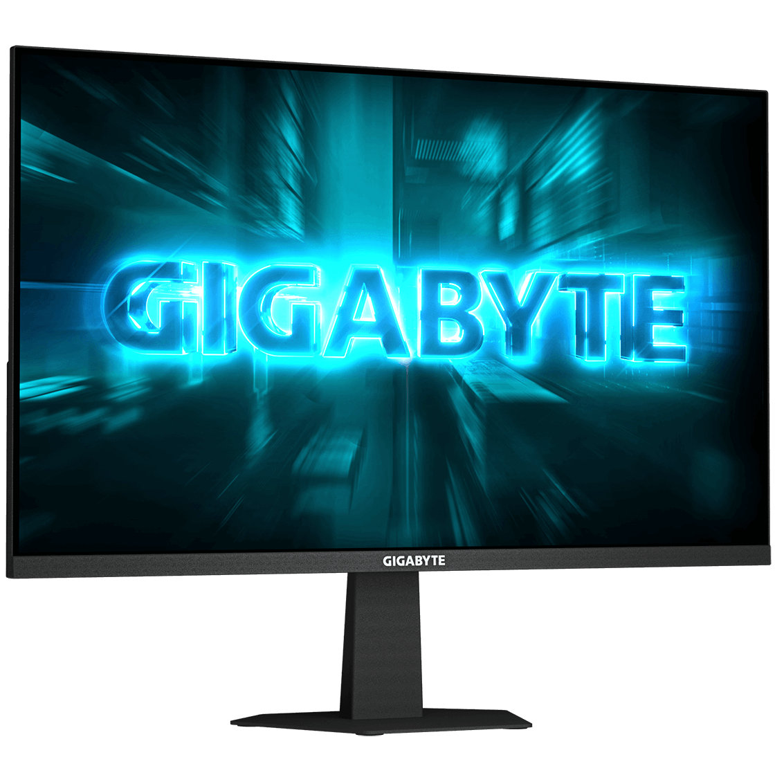 A large main feature product image of EX-DEMO Gigabyte GS24F14A - 24" 1080p 144Hz IPS Gaming Monitor