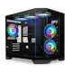 A small tile product image of EX-DEMO GamerChief GlassView GV10 - Black