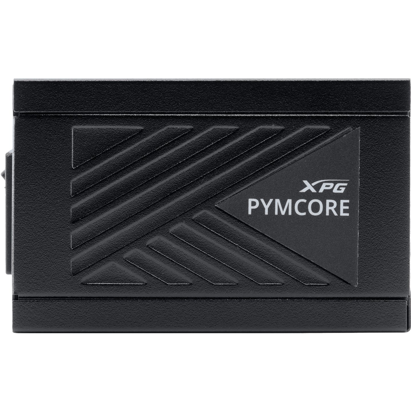 A large main feature product image of ADATA XPG Pymcore 750W Gold SFX Modular PSU